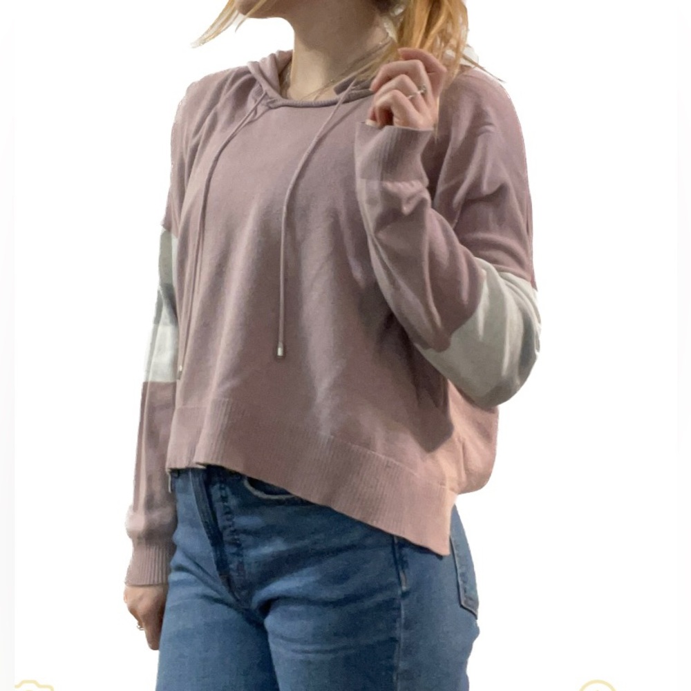 Sportsgirl Hooded Drawstring Sweater